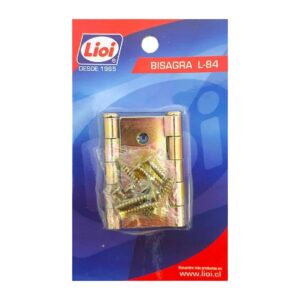 Inicio 29 Bisagra L-84 3 1/2 X 3 1/2 (2Und) Lioi