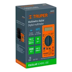 TESTER DIGITAL ESCOLAR TRUPER  COD. 10400