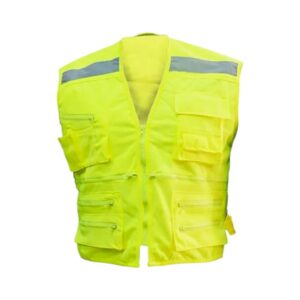 Chaleco Geologo Fluor Amarillo T-Xl