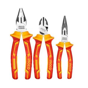 Set Alicates Ind. Aislado 3 Pzs Ingco (Hikps28318)