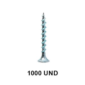 Inicio 29 Tornillo Volc.bolsa 1000Un 6X1.5/8 Zinc Reyver ( Coto0054 )