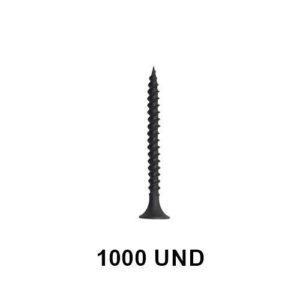 Inicio 31 Tornillo Volc.bolsa 1000Un 6X2 Negro Reyver ( Coto0052 )