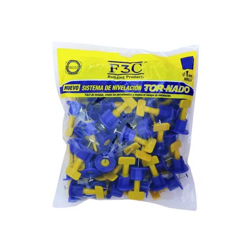Nivelador P/Porcelanato Tornado 50Un Ferre:f2456