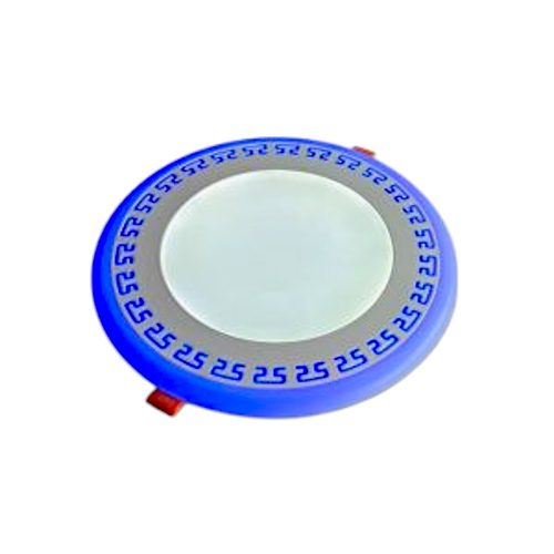Inicio 39 Panel Led Embu/Redon Azul/Blanco 3+3W Reyver  (Ilpa0025)