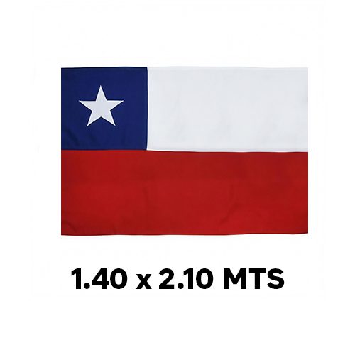 Bandera Tela 1.40 X 2.10Mts