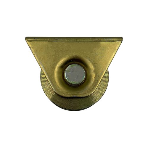 Rueda Porton 3 Dorada C/ Placa (Lsv70)