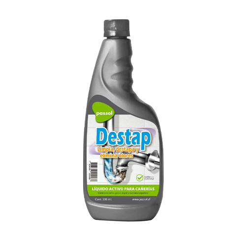 LIMPIA CAÑERIAS DESTAP PASSOL 500ML