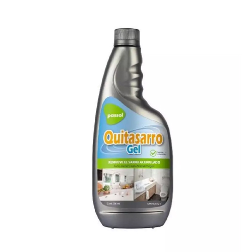 REMOVEDOR DE SARRO GEL BAÑO/COCINA PASSOL 500ML