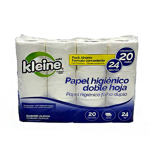 PAPEL HIGIENICO 20MTS PACK 24UND KLEINE