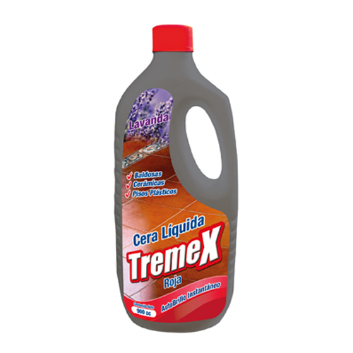 CERA LIQUIDA ROJA 900CC TREMEX