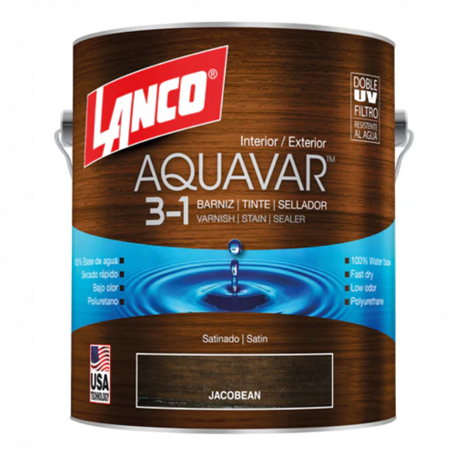 BARNIZ AQUAVAR JACOBEAN LITRO
