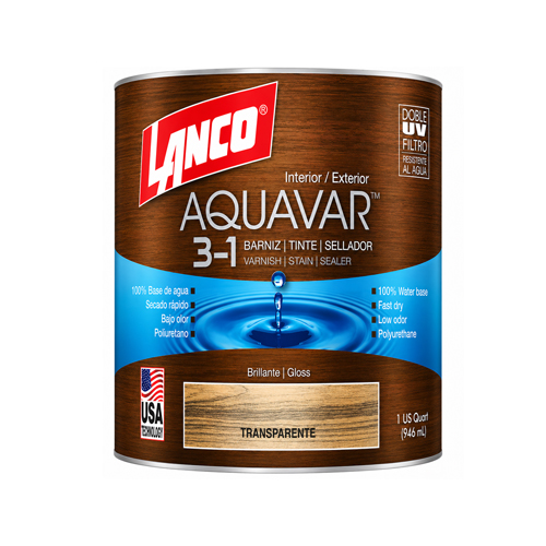 BARNIZ AQUAVAR TRANSPARENTE LITRO