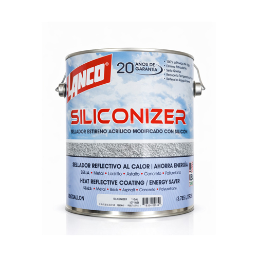 SELLADOR TECHOS SILICONIZER GRIS GALON LANCO