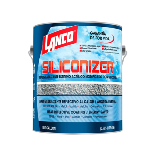SELLADOR TECHOS SILICONIZER ROJO GALON LANCO