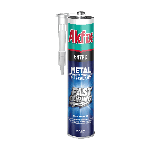 Inicio 18 Silicona Poliuretano 647Fc Metal Gris/ Pate Akfix